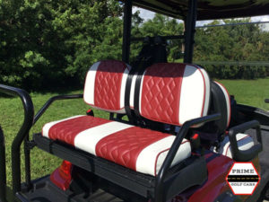 accessory feature: advanced ev icon custom two-toned seats