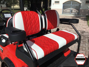 accessory feature: advanced ev icon custom two-toned seats