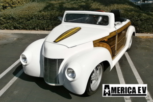 america ev california roadster woody, america ev 39 roadster woody