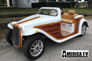 america ev california roadster woody, america ev 39 roadster woody