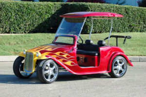 roadster golf cart, america ev golf cart, california roadster golf cart